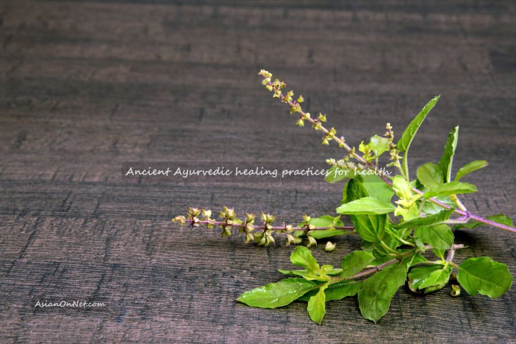 Ancient Ayurvedic healing practices for health