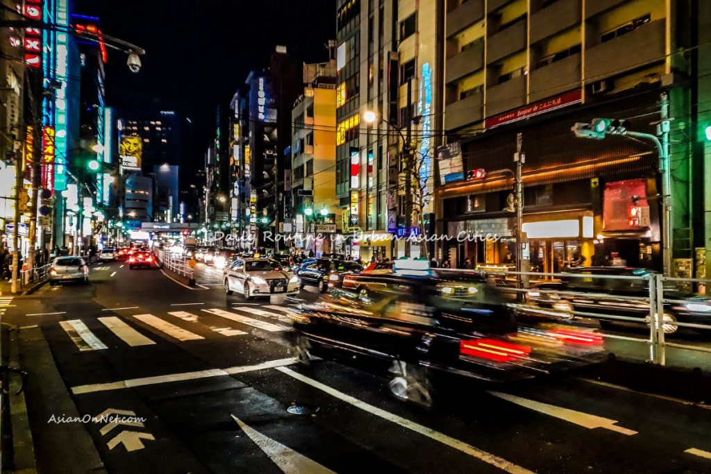 Daily routine in urban Asian cities