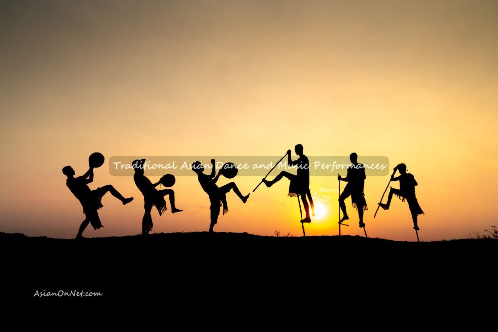 Traditional Asian dance and music performances