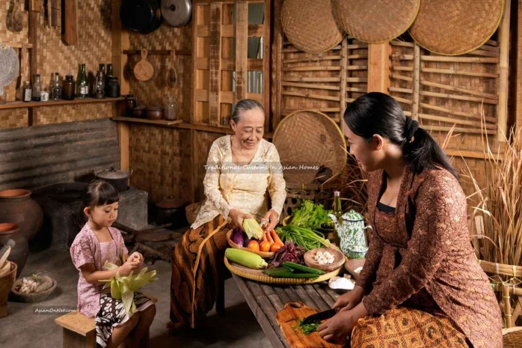 Traditional Customs In Asian Homes